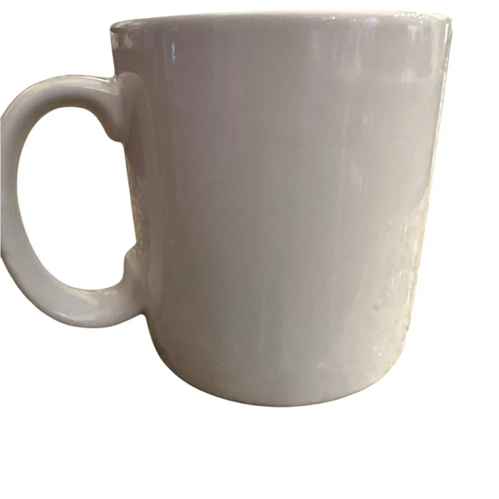Vintage Russ Berrie 18 Hole Golf Golfer Ceramic Coffee Mug Cup 3-D Ball 3.5”
